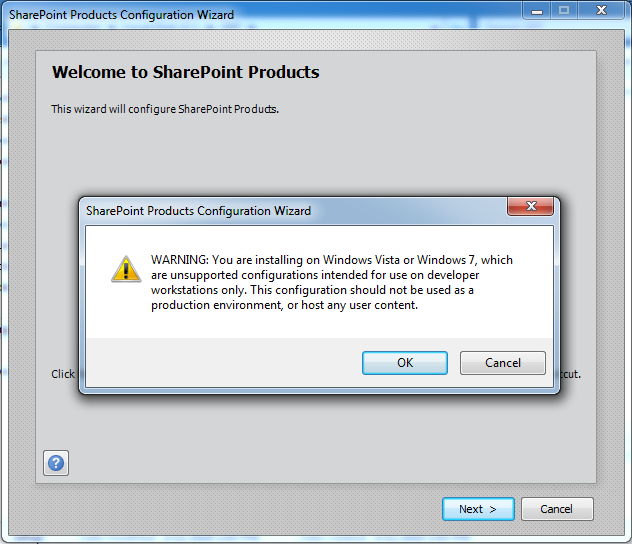 Install Sharepoint 2010 On Vista