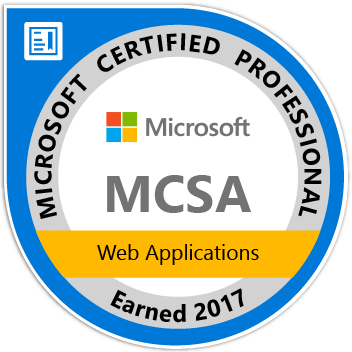MCSA: Web Applications