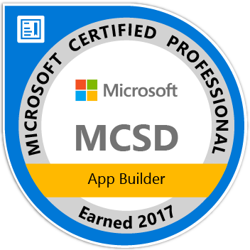 MCSD: App Builder